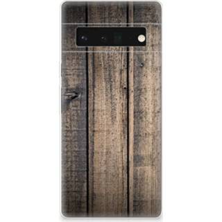👉 Bumper hoesje Google Pixel 6 Pro Steigerhout 8720632307170