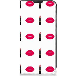 👉 Lippenstift Samsung Galaxy Xcover 6 Pro Hoesje met Magneet Lipstick Kiss 8720632327277