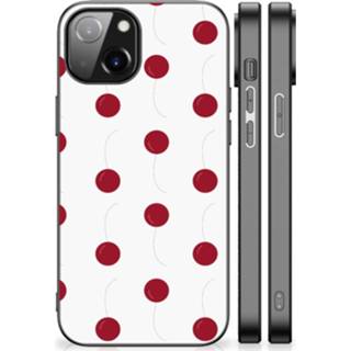 👉 Coverhoes Apple iPhone 14 Back Cover Hoesje Cherries 8720632127334