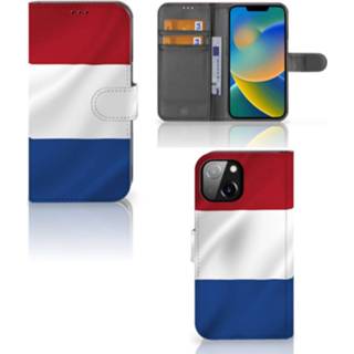 👉 Nederlandse vlag Apple iPhone 14 Bookstyle Case 8720632260017