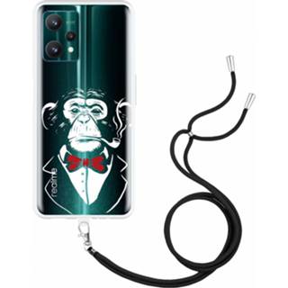 👉 Smoking multi-color hoesje met koord Chimp Realme 9 Pro+ 8720684860067