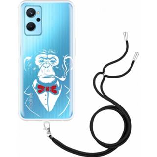 👉 Smoking multi-color hoesje met koord Chimp Realme 9i 8720684860272