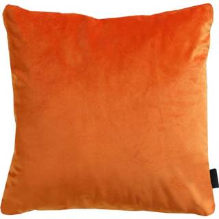 Sierkussen oranje 50x50cm Velvet orange 8713229765989
