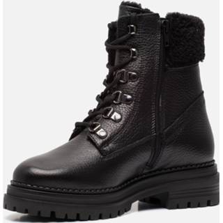 👉 Veterboots zwart leer vrouwen Cellini 8718708687790