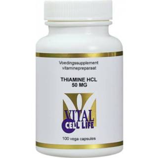 👉 Active Vital Cell Life Thiamine Hcl 50mg Vcl 100 cap 8718053191102