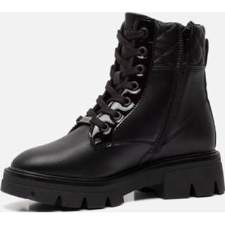 👉 Veterboots zwart synthetisch vrouwen S.Oliver 4059256891968