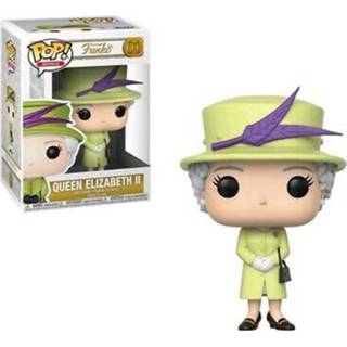 👉 Donkergroen Funko Pop! Celebs: Royal Family - Queen Elizabeth II Green Outfit 889698357234