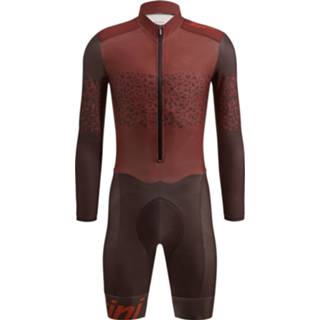 👉 Fiets m active body mannen SANTINI Racebody met lange mouwen Cross racebody, voor heren, Maat M, 8050703286340