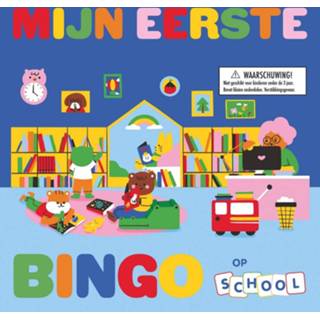 👉 Kinderspel active kinderen Mijn eerste bingo op school 9789492938589