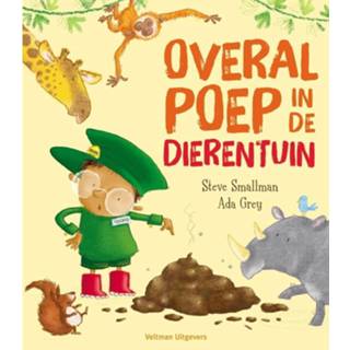 👉 Kinderboek active kinderen Overal poep in de dierentuin 9789048311439