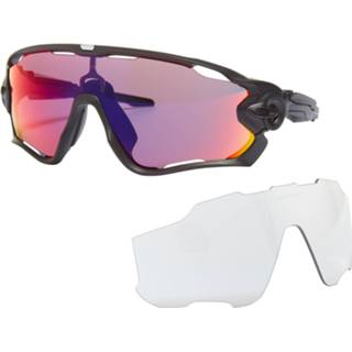 👉 Lens One Size Matte Black Oakley Jawbreaker Dual Photochromic Sunglasses - Zonnebrillen