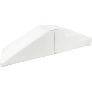 👉 Trap kunstleer meisjes wit KIDKII en glijbaan crème 5714394112434