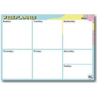 👉 Weekplanner active Studio Ins&Outs - A4