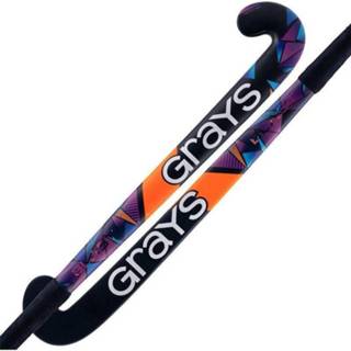 👉 Hockey stick hout veldhockey junior zwart Mid Bow Hockeystick Blast 5039044400021