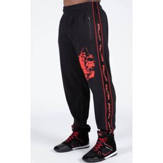 👉 Trainingsbroek zwart rood active Gorilla Wear Buffalo Old School - / 2XL/3XL 8720604452174