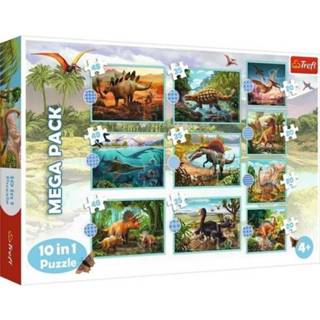 👉 Puzzel Trefl 10 In 1 Meet All The Dinosaurs 5900511903904