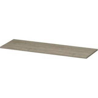 👉 Afdekplaat hout eiken greige INK Topdeck 40 120x2x40cm voor onderkast houtdecor 1257339 8718835044077