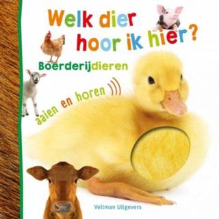 👉 Kleuter boek active peuters Kleuterboek Welk dier hoor ik? boerderijdi 9789048320332