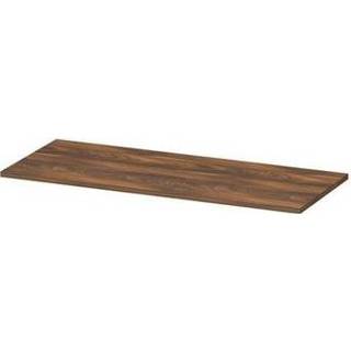 👉 Afdekplaat hout noten INK Topdeck 40 100x2x40cm voor onderkast houtdecor 1257327 8718835044015