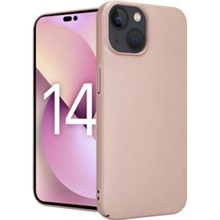 👉 Goud Shieldcase iPhone 14 ultra thin case (rosé goud) 8720763488335