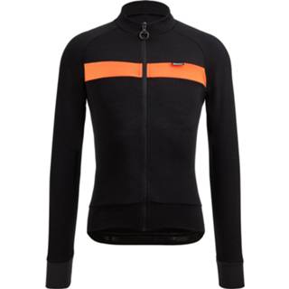 👉 Shirt XL active wielershirt SANTINI met lange mouwen Adapt Wool fietsshirt mouwen, voor here 8050703278512