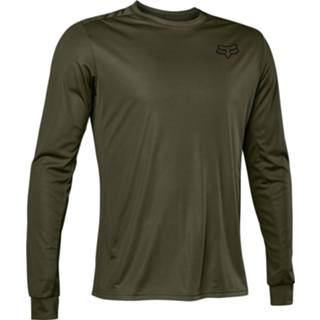 👉 Fietsshirt l active mannen FOX met lange mouwen Ranger Font bikeshirt, voor heren, Maat L, Fiets