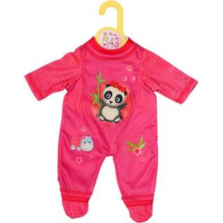 👉 Rompertje kleurrijk meisjes Zapf Creation Dolly Moda Romper met Panda 43cm 4001167871461