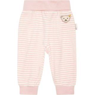 👉 Steiff Joggingbroek GOTS silver roze
