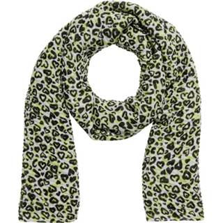 👉 Sjaal groen One Size animalprint vrouwen ROCKGEWITTER 4055708078192