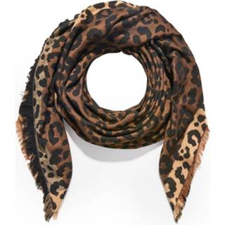 👉 Sjaal sienna multicolor One Size animalprint vrouwen 4055709349031