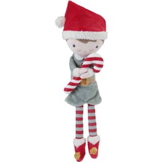 👉 Knuffelpopje active Little Dutch Knuffelpop Kerst Jim - 35 cm 8713291445390