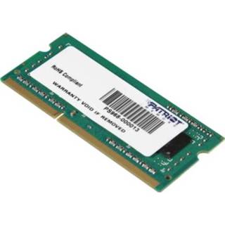 👉 Patriot 4 GB DDR3-1600 PSD34G160081S, Signature Line 815530015406