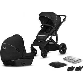 👉 Kinder wagen zwart meisjes kinderen Kinderkraft Kinderwagen Prime Lite 2 in 1 Deep Black 5902533918041