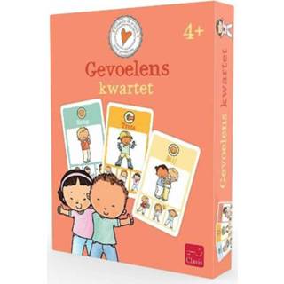 👉 Nederlands kaartspellen Clavis - Gevoelens Kwartet 9789044848779