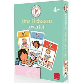 👉 Nederlands kaartspellen Clavis - Ons Lichaam Kwartet 9789044848786