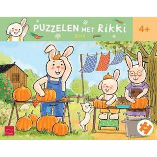 👉 Puzzel kinderpuzzels Clavis - Rikki Viert Feest 2 in 1 5407009980039