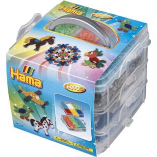 👉 Bewaarbak strijkkralen Hama - Bewaarbakjes met (6000 stuks) 28178067014