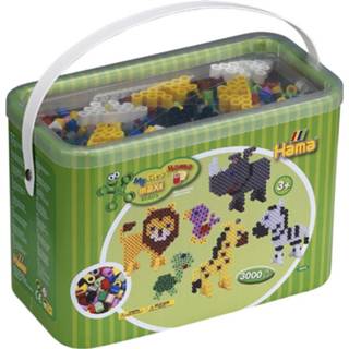 👉 Strijkkraal strijkkralen Hama - Doos Dieren Maxi (3000 stuks) 28178088040