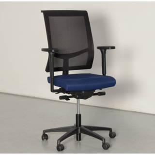 👉 Bureaustoel blauw zwart Beta bureaustoel, / mesh, 3D armleggers