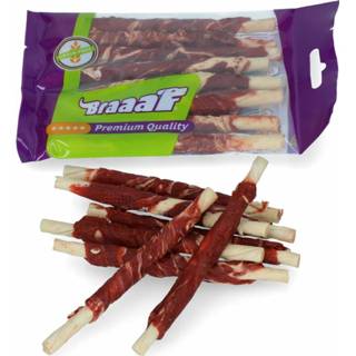 👉 Active 10x Braaaf Rol sticks 12 cm Vlees - Vis 80 gr 8718444638469