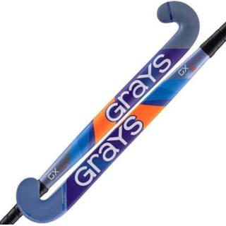 👉 Hockey stick kunststof zilver senior veldhockey zwart Pro Bow Hockeystick GX2000 Dynabow 5039044403190