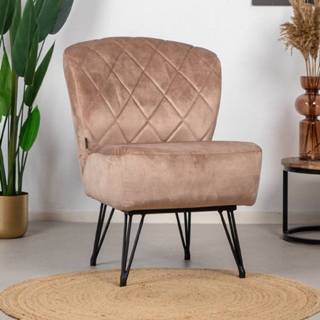 👉 Fauteuil Custom Made Else taupe velvet