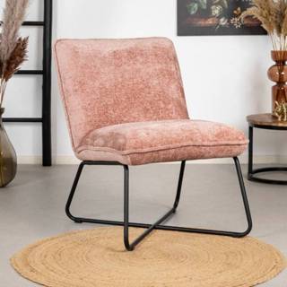 👉 Fauteuil stof Custom Made roze Sophie chenille