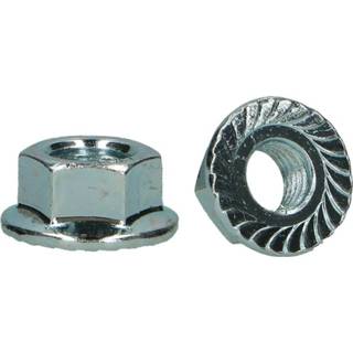 👉 Moer PGB-FASTENERS | Gekartelde Kl8 D6923 M16 Zn 100 st 5410439176873