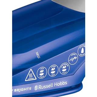 👉 Stoomstrijkijzer blauw IS Light & Easy Brights Russell Hobbs 5038061137675