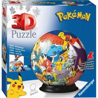 👉 Ravensburger RAV 3D Puzzle-Ball Pokémon 72 4005556117857