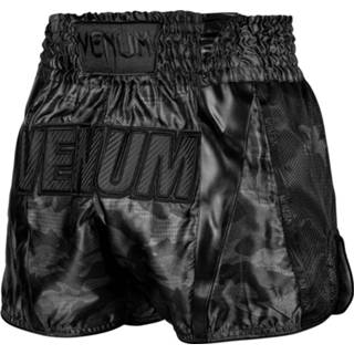 👉 Thai short zwart Venum Defender Muay Shorts - Urban camo/zwart 3611441571324