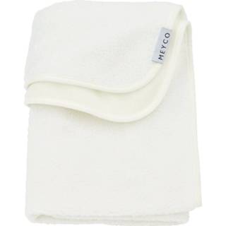 👉 Meyco Uni Boucle Deken Offwhite