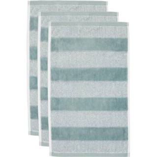 👉 Washandje antraciet katoen Beddinghouse Sheer Stripe set van 3 Washandjes - 8719931554675