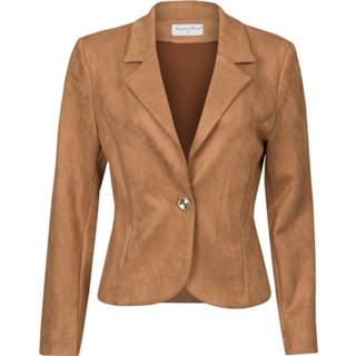 👉 Blazer l vrouwen camel|bruin Simone Camel